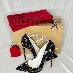 SOLD So Kate 120MM Toile Splash Size 38.5